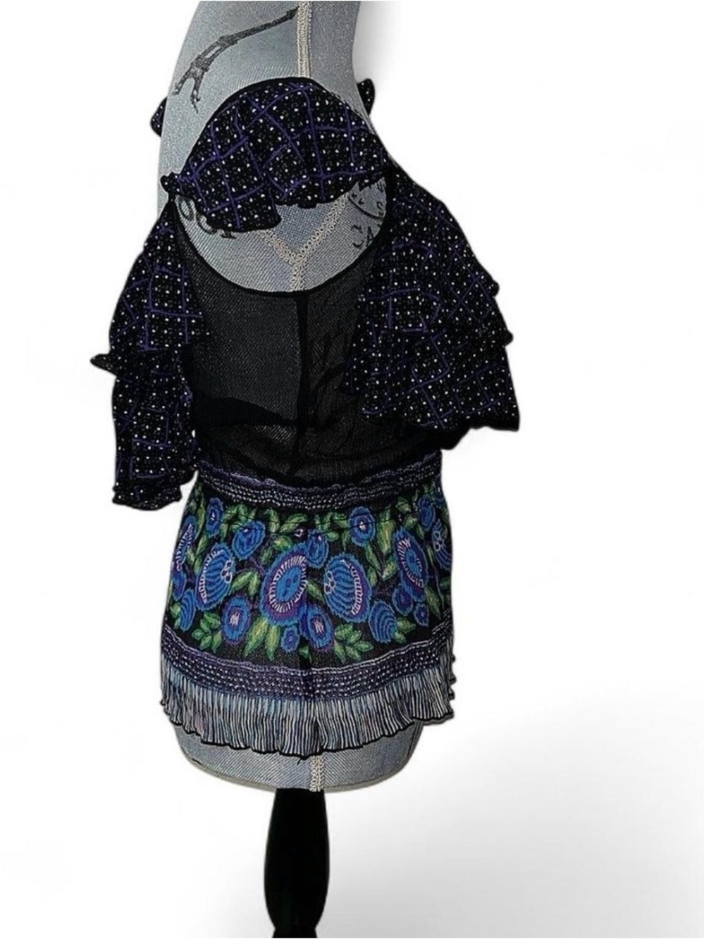 Anna Sui Designer Vtg 100% Silk Top from “Days of Heaven” collection of 2011 - Picture 4 of 8
